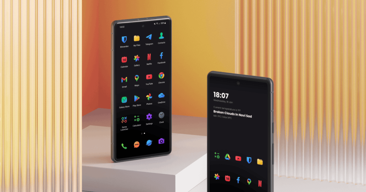 Applying custom icon packs to Samsung OneUI
