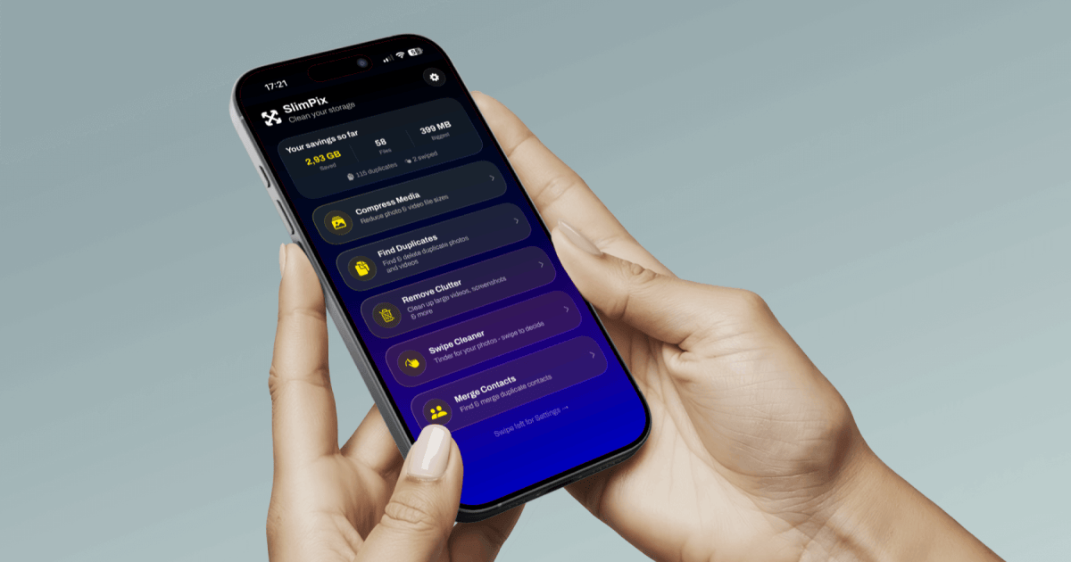How to compress photos and videos on iPhone with SlimPix