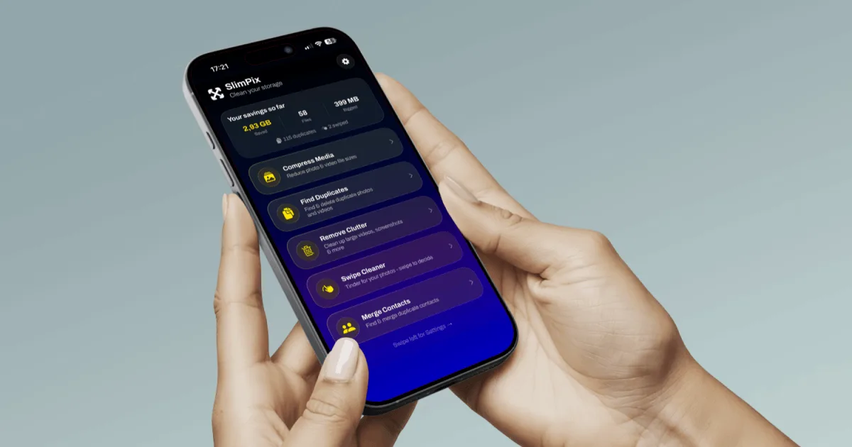 How to compress photos and videos on iPhone with SlimPix