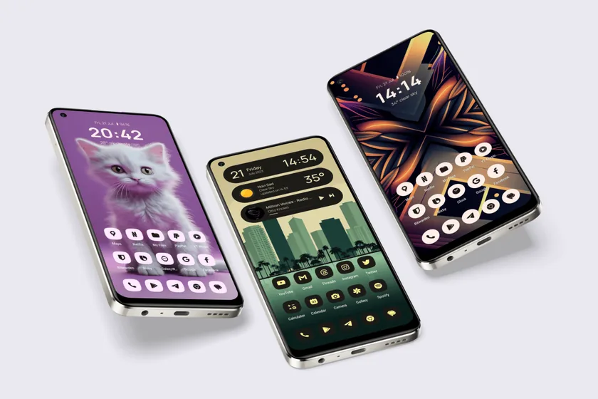 Adaptive Icon Packs designs in available icon pack editions